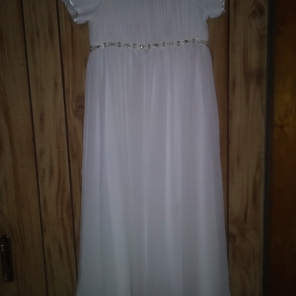 White girls (7) Flower girl Dress